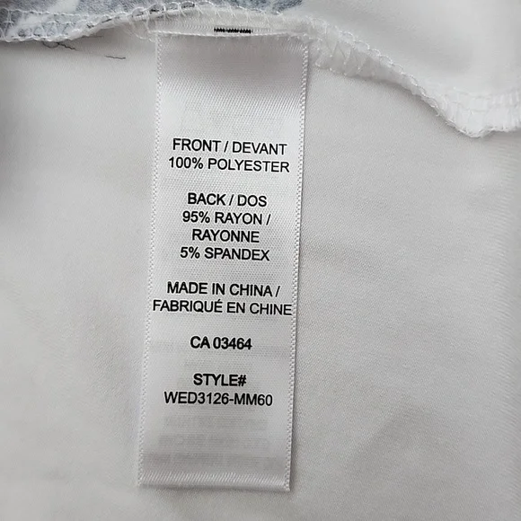 Ricki's Size XL White Shirt Resplendent with Red and Black Design  Size XL - Picture 8 of 11